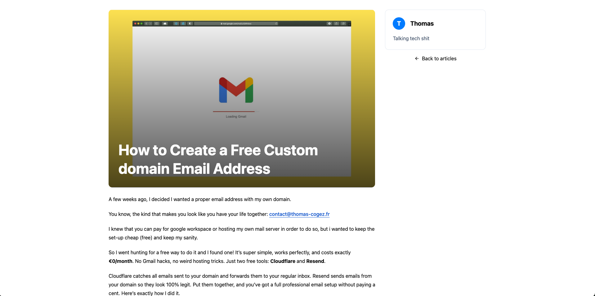 Bloogle Dashboard preview